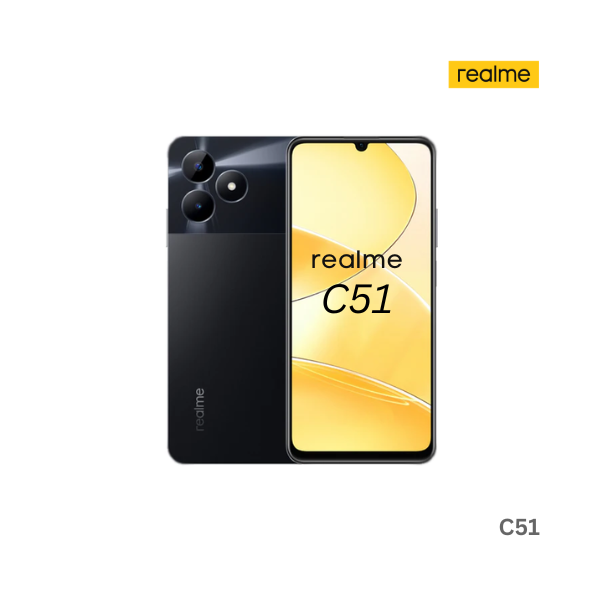 Realme C51 Smartphone 4GB RAM 128 GB Memory