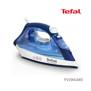 Tefal Easy Steam Blue Print / White