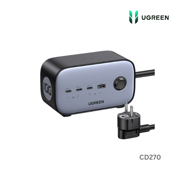 Ugreen 100W USB C GaN Charging Station-7 Ports Desktop Charger