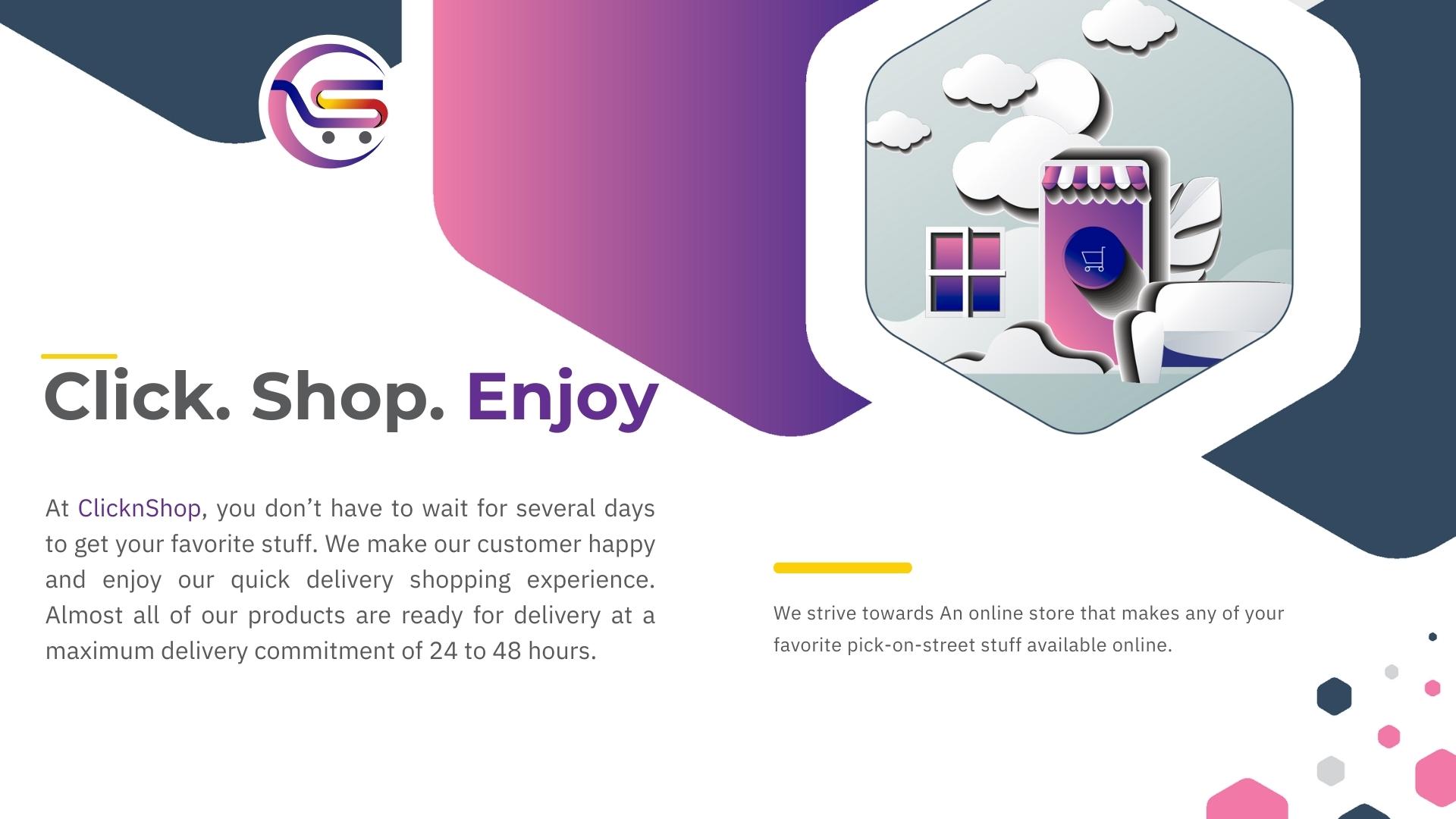 About ClicknShop Online - company introduction