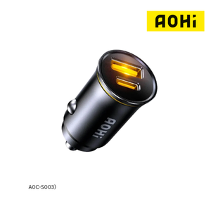 AOHi AOC-S003 65W USB-C & USB-A Fast Car Charger