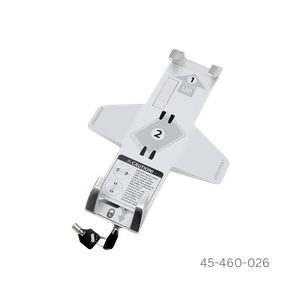 Ergotron Ergotron Lockable Tablet Mount, Polished - 45-460-026