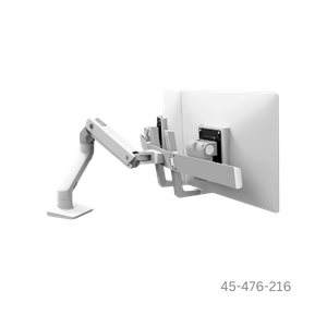 Ergotron HX Desk Dual Monitor Arm �White - 45-476-216