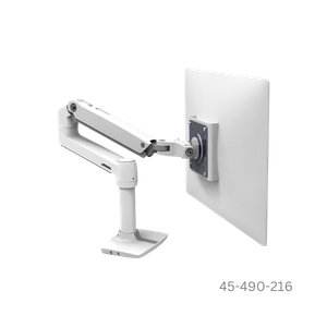 Ergotron LX Desk Monitor Arm - white - 45-490-216