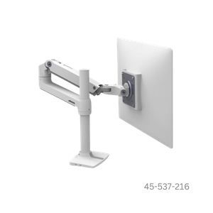 Ergotron LX Desk Monitor Arm, Tall Pole �White - 45-537-216