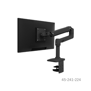 Ergotron LX Desk Monitor Arm Matte Black - 45-241-224