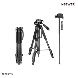 Neewer Aluminum Alloy Camera Tripod Monopod with Pan Head
