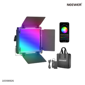 Neewer 660 PRO RGB LED Video Light with Barndoors EU
