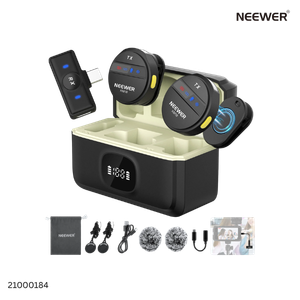 Neewer KM18 Mini Wireless Lavalier Microphone Kit
