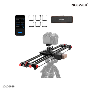 Neewer 120cm Carbon Fiber Motorized Camera Slider with App Control