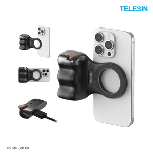 Telesin Fun Shot Magnetic Grip2 for Phone - Black