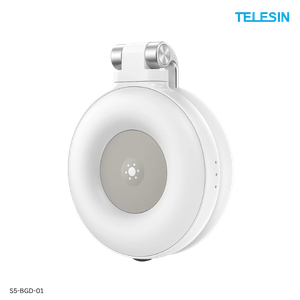 Telesin C03 Magnetic Selfie Ring Light - Silver