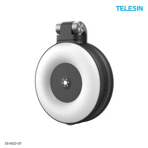 Telesin C03 Magnetic Selfie Ring Light - Black