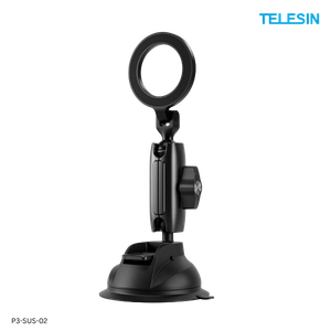 Telesin Car Suction Cup Mount for Phones