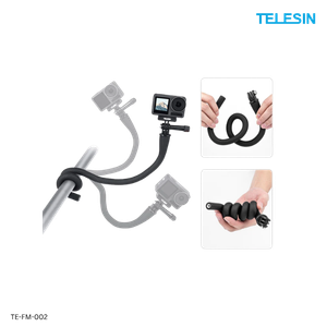 Telesin Flexible Mount for Action Cameras & Phones