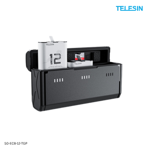 Telesin 3-Slot Charger & 2 Stamina Batteries for GoPro Hero 13